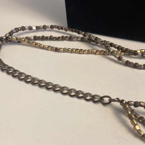 22" Chicos Multi Tone Beaded Necklace - Picture 10 of 11